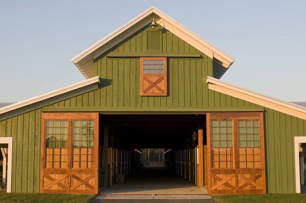 Barn Exterior Stall Doors A Beautiful 5 Stall Barn In Kentucky