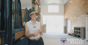 Alexandrea Baigas discussed her experiences with Saratoga Stalls