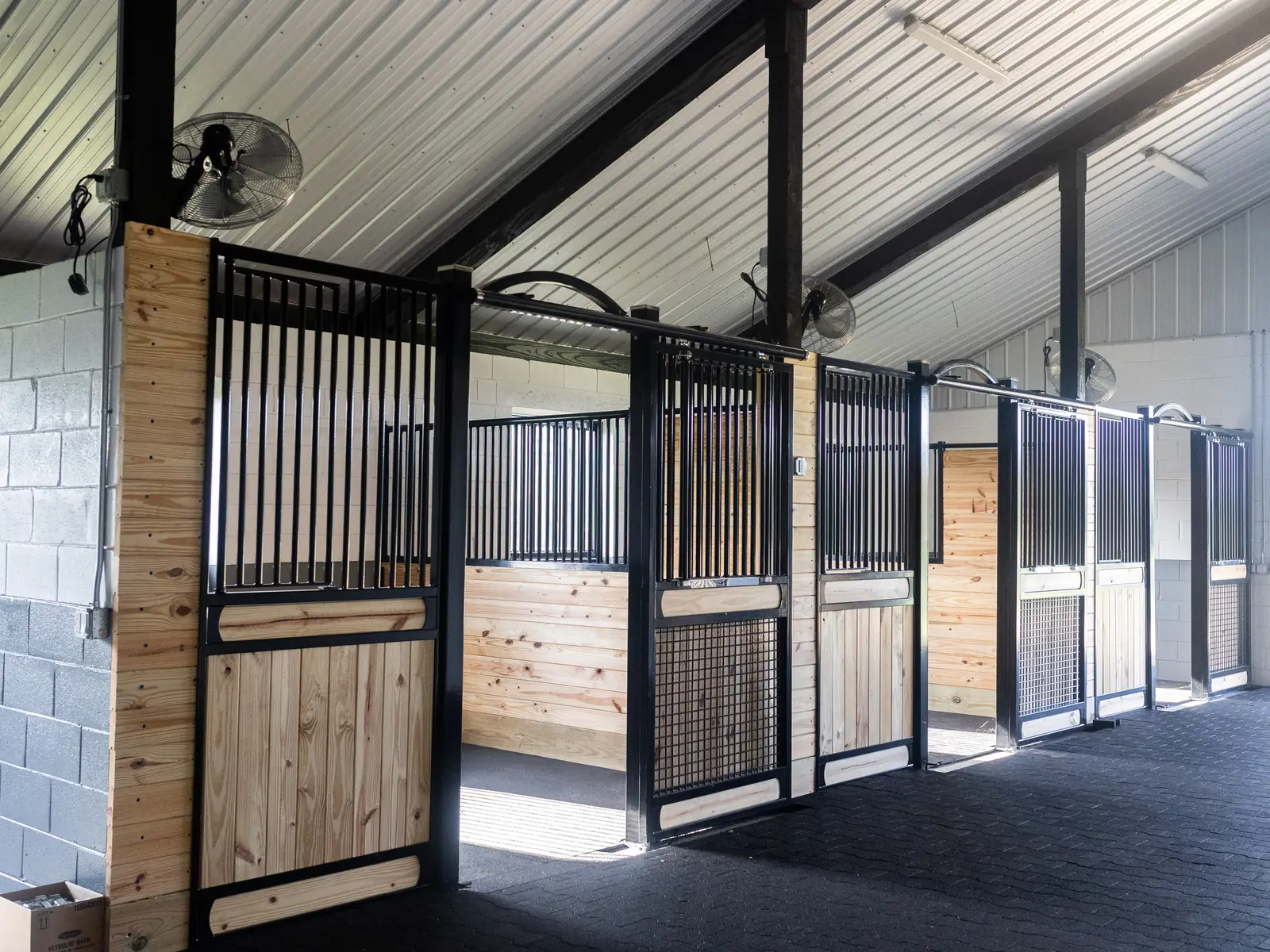 Adams stall front