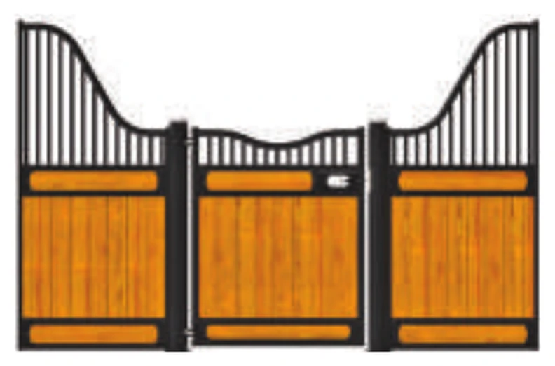 Hanover stall front drawing