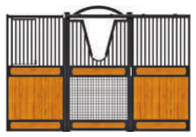Regis stall front drawing